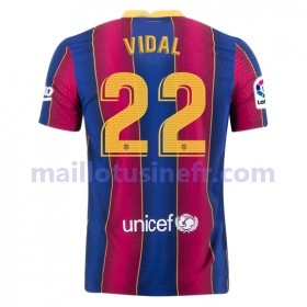 Maillot de Foot FC Barcelone Arturo Vidal 22 Domicile 2020-21